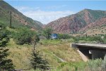 East Bound Amtrak At Glenwood CO